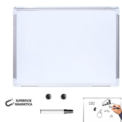 Lavagna Magnetica A4 VFANDV Per Frigorifero - Con Pennarelli E Magneti, Cancellabile, Per Casa E Ufficio