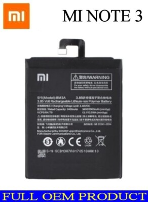 BM3A Battery for Xiaomi Note Note3 3300 mAh UK Stock for sale