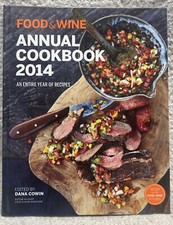 Food & Wine Annual Cookbook 2014.- An Entire Year of Recipes - Like New