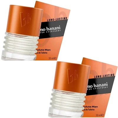 2x 30ml Bruno Banani ABSOLUTE MAN Eau de Toilette EdT Spray for man Herren