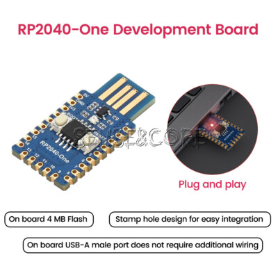 RP2040-One 4MB Flash MCU Board Based On Raspberry Pi RP2040 Type-A Python 4MB-