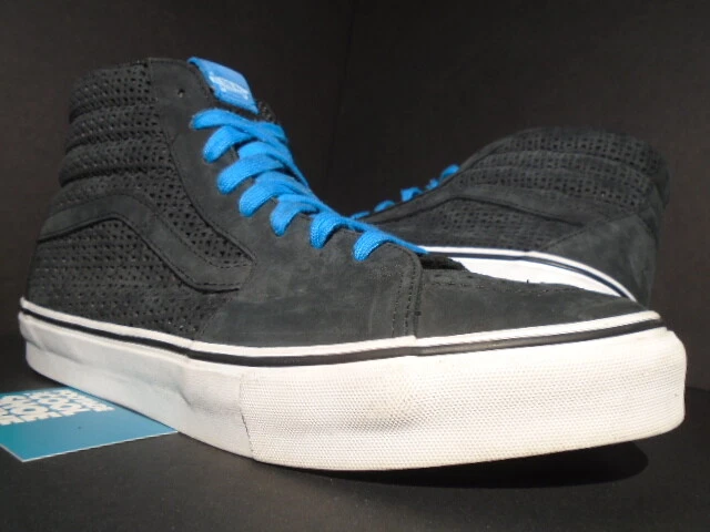 08 VANS SK8 HI LX PERF182FOAM PERFORÉE NOIR BLANC BLEU SUPREME VN 0D6QXJQ 12