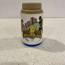 1996 BROWN Saban Power Rangers Turbo Aladdin Thermos THERMOS ONLY & (NO CUP)