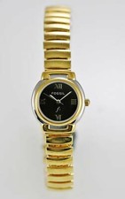 Fossil F2 Uhr Damen Edelstahl Silber Gold Stretch Wasserfest Schwarz Quarz