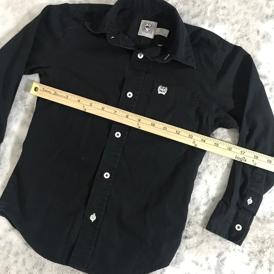 Cinch рубашка для мальчиков XS 4-5 черный ковбой на пуговицах Western открытый родео Bull винтажный - Изображение 4 из 4