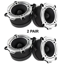 4 DS18 PRO TW120 1" VC Aluminum Super Bullet Tweeters 4ohm 2 Pairs Set of 4