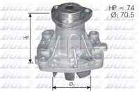Dolz A330ST Wasserpumpe For Alfa Romeo Chrysler Opel Vauxhall