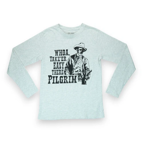 NWOT Lost Creek Outfitters Whoa Take-Er Easy There Pilgram T-Shirt Medium M