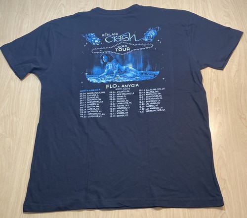T-Shirt Kehlani Tour 2024 XL NUOVA Kehlani Crash World Tour Concerto Flo Anycia - Foto 5 di 7