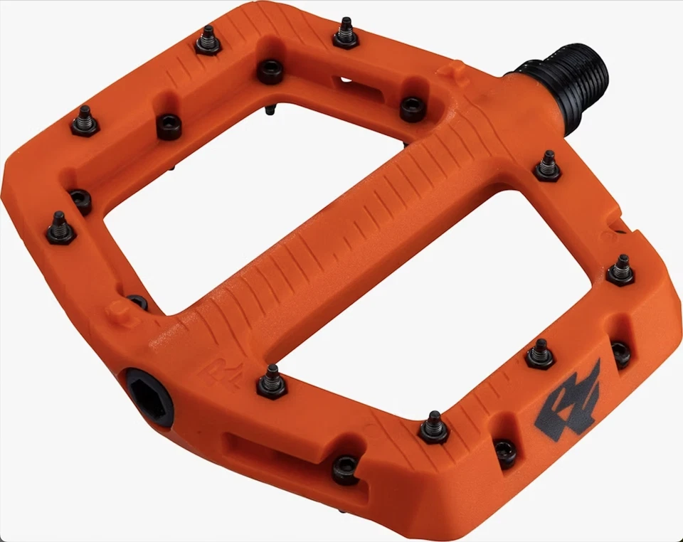 Pedales de plataforma Race Face Chester MTB 9/16" compuesto bicicleta pedal grande o pequeño Foto 3 de 4