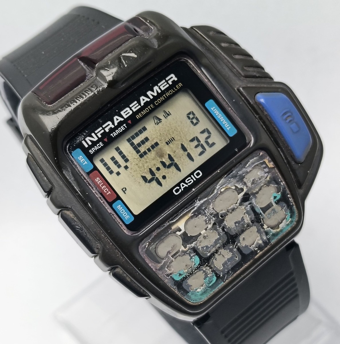 Casio JG-10 Infraceptor Remote Controller Game 1403 Quartz Alarm