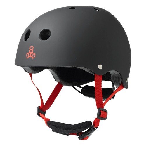 Triple Eight Ski Snowboard Helmet Black Rubber L Large | eBay