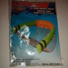 NEW Splash-N-Swim 18" Pool Noodle Chair Attaches to Noodle not Included FREE S H