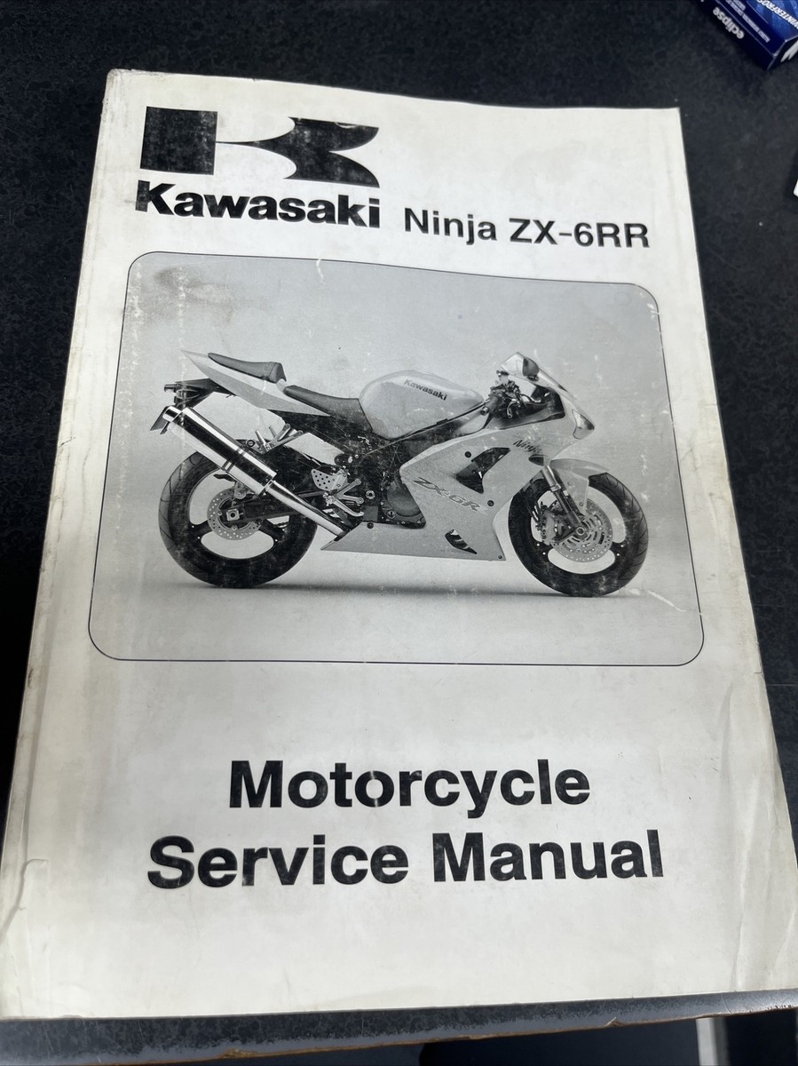 アクセサリー  Motorcycle Repair Manual Service manual '04 Kawasaki ZX600-M1, Ninja ZX-6RR 99924-1333-01