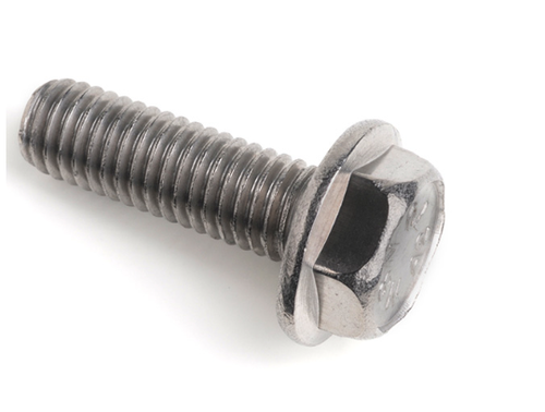 M6 FLANGED HEXAGON SCREWS FULLY THREADED FLANGE HEAD BOLTS A2 STAINLESS STEEL - Picture 5 of 5