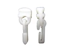 20 Silent Gliss curtain track gliders & hooks Caravan VW Motorhome campervans