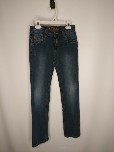 Bongo Denim Blue Jeans Girls Size 10 - Picture 3 of 8