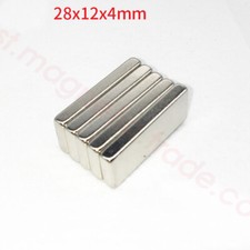 Lot 28x13x3mm 28x13x5mm 28x12x4mm Block  Magnets Rare Earth Neodymium Magnet N50