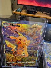 Pikachu Japanese Flowers Oil Painting Style P...