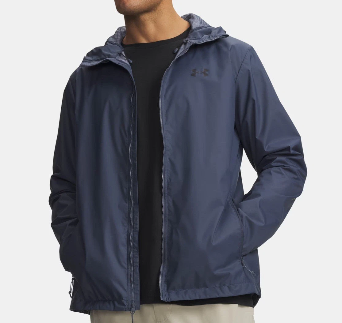 Under Armour Storm Forefront Rain Jacket Windbreaker New W/Tags Men’s M
Opens in a new window or tab