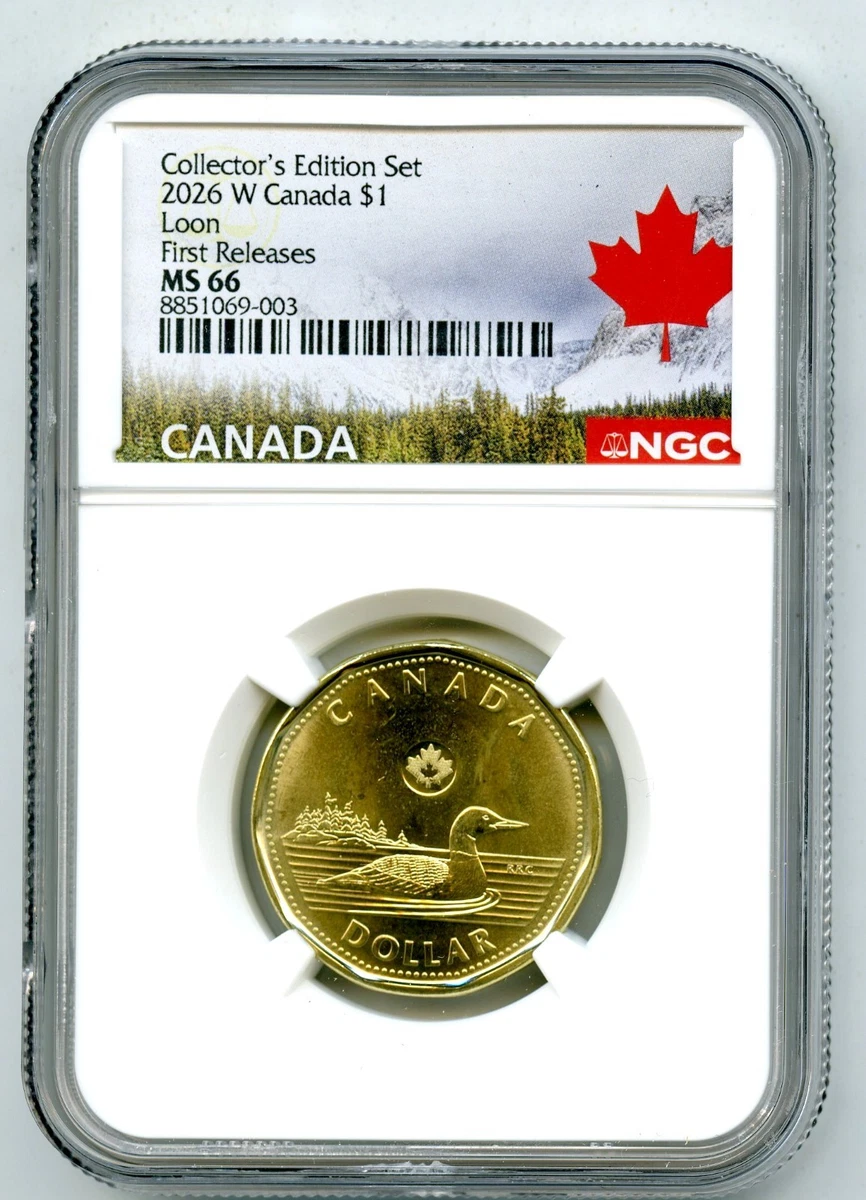 NGC Certified Canadian Dollar Coins for sale | eBay