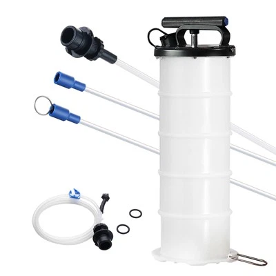 Uimoso Fluid Extractor Manual Hand Operated Oil Change Vacuum Pump 1.74 Gal/6.5L