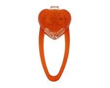 Spade Safety LED Bicycle Bike Light KS-216 – Orange Gel, Flashing/Steady/Running