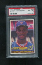 1984 DONRUSS DARRYL STRAWBERRY #68 RC PSA 8