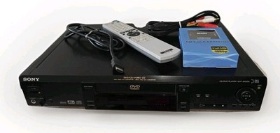 Sony DVP-S530 DVD Player Bundle: Remote, Component Cable, HDMI, HDMI Converter 