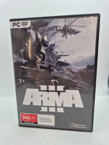 ARMA 3 III - Pc DVD Rom - Like New Condition - Free Shipping In Australia - #101