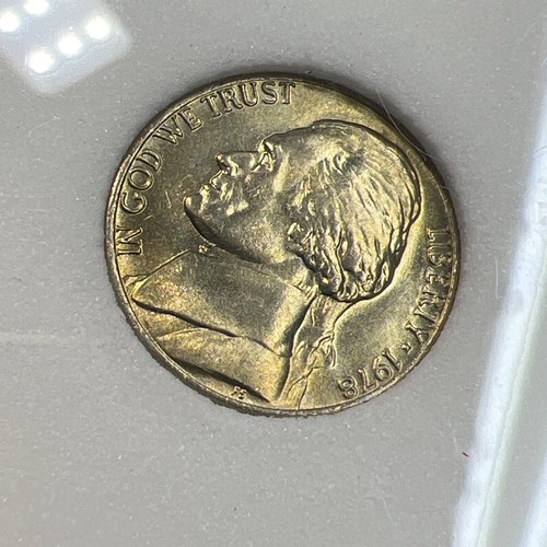 P Jefferson Nickel 1978 - INB - Encastrado - Envío gratuito - Imagen 5 de 6