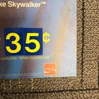 1980 Star Wars Empire Strikes Back Burger King Glass Poster Sign 27x25 — photo 4