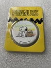 Peanuts Snoopy Easter Bunny Colorized 1 Troy Oz .999 Fine Silver Round In TEP