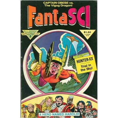 FantaSci #2 Warp comics NM minus [y