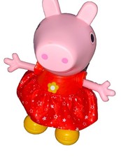 Interactive Peppa Pig Doll 12 In Talking Singing Dancing Party Toy Muddy Puddles