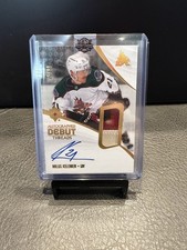 2023-24 UPPER DECK ULTIMATE COLLECTION DEBUT THREADS MILOS KELEMEN RC /99