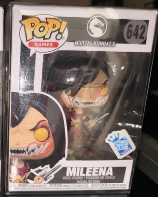 Funko Pop! Vinyl Mortal Kombat Mileena #642 Funko Insider Club Exclusive Damaged