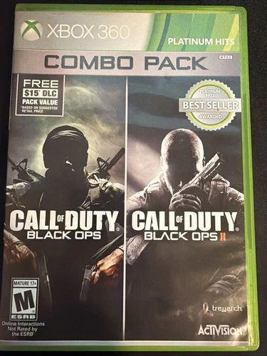 Call of Duty: Black Ops 1 & 2 (Microsoft Xbox 360, 2015)