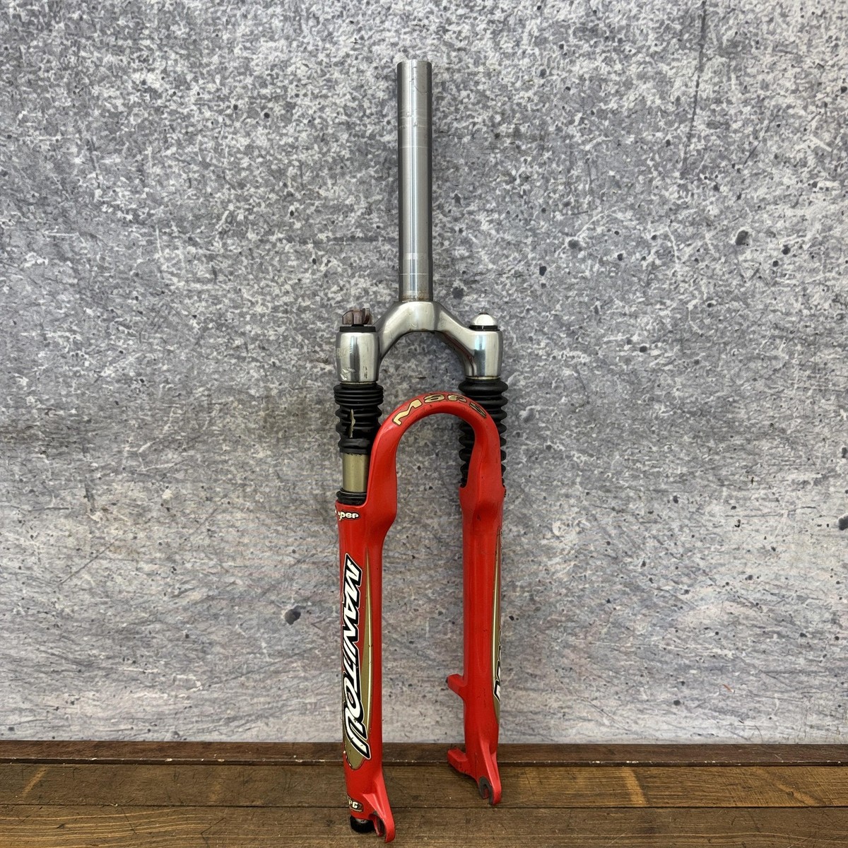 Vintage Manitou Mars Super 26in Suspension Fork 1 1/8 Threadless