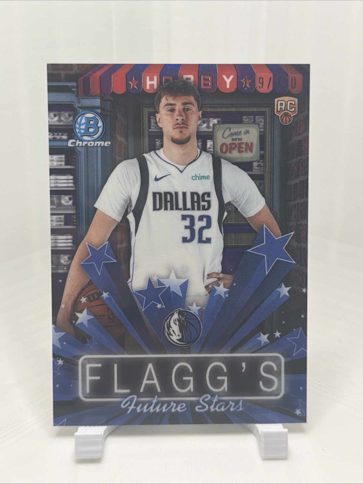 2025-26 Bowman Chrome Cooper Flagg Hobby Stars RC Purple /250
