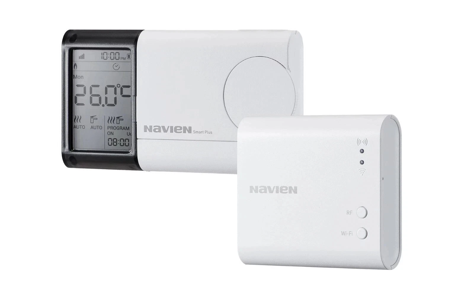 Navien Smart Plus NCR10-R Wireless Room Thermostat & BCM41-RW WiFi Receiver