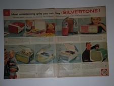 Magazine Ad* - 1957 - Sears Radios, Record Pl...