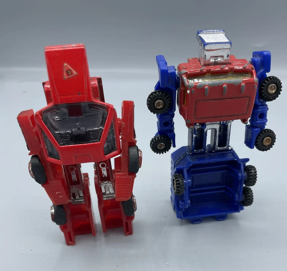 Vintage Bandai Gobots Lamborghini Spoiler MR 21 Road Ranger Cy-Kill engine - Image 3 of 4