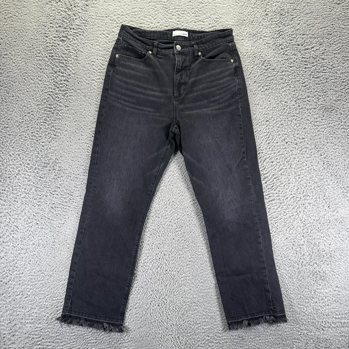 Jean droit moderne Ann Taylor Loft petite taille 26 / 2