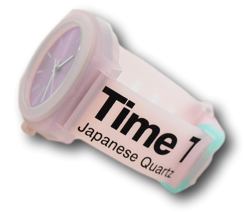 Nixon Time Teller 40 mm klar rosa Invisi-Pink Kautschukband Uhr A119-3170 - Bild 13 von 24