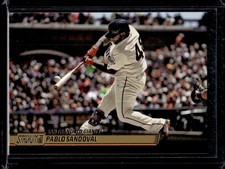 2014 Stadium Club Gold #75 Pablo Sandoval