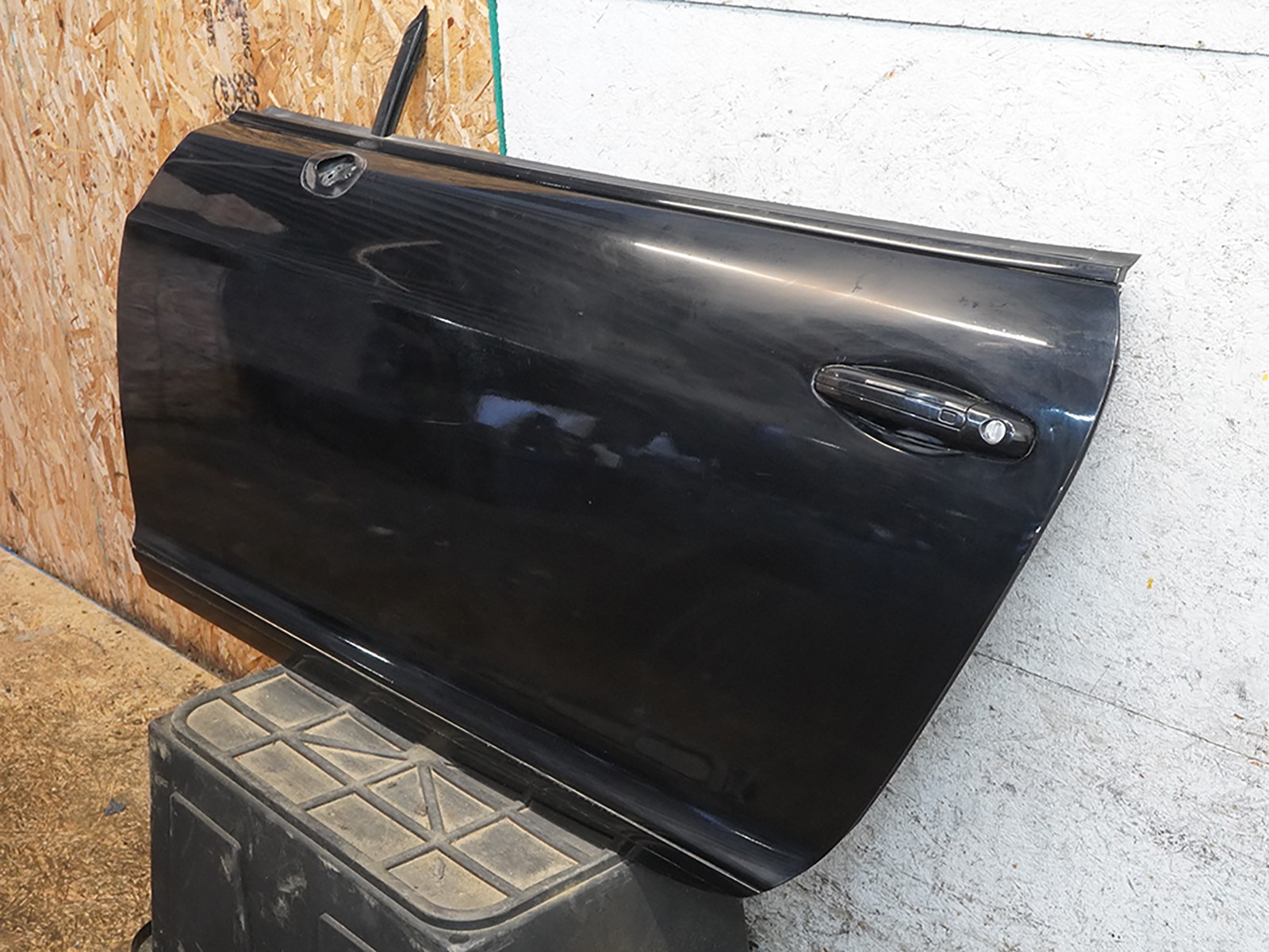 03-09 Bentley Continental GT Coupe Door Panel Cover w Handle Driver Left OEM