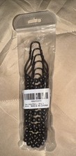 Shower Curtain Hooks Metal Roller Decorative 12 Count Bronze NEW