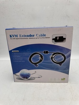 KVM Extender Cable 7.6/10.6 Meters USB SIGNAL TRANSMISSION