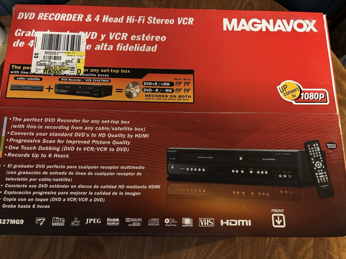Magnavox ZV427MG9 DVD Recorder & VCR for sale online | eBay